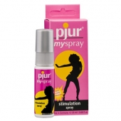 Возбуждающий женский спрей pjur MYSPRAY - 20 мл. - Pjur - купить с доставкой в Димитровграде