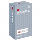 Презервативы с точками Unilatex Dotted - 12 шт. + 3 шт. в подарок - Unilatex - купить с доставкой в Димитровграде