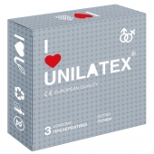 Презервативы с точками Unilatex Dotted - 3 шт. - Unilatex - купить с доставкой в Димитровграде
