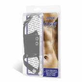 Кольцо на член и мошонку Cock Ring With 2  Ball Stretcher And Optional Weight Ring - BlueLine - в Димитровграде купить с доставкой