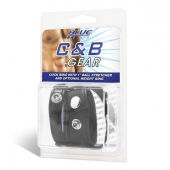 Утяжка для мошонки и пениса Cock Ring With 1  Ball Stretcher And Optional Weight Ring - BlueLine - купить с доставкой в Димитровграде