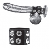 Ремень на член и мошонку 1.5  Cock Ring With Ball Strap - BlueLine - купить с доставкой в Димитровграде