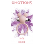 Розовое эрекционное виброколечко Emotions Minnie Light pink - Lola Games - в Димитровграде купить с доставкой