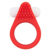 Красное эрекционное кольцо LIT-UP SILICONE STIMU RING 1 RED - Dream Toys - в Димитровграде купить с доставкой