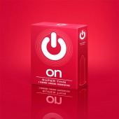 Супертонкие презервативы ON) Super Thin - 3 шт. - ON) - купить с доставкой в Димитровграде