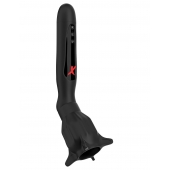 Чёрный вибростимулятор для головки члена с эффектом всасывания Vibrating Roto-Sucker - Pipedream - в Димитровграде купить с доставкой