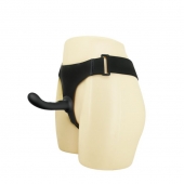 Страпон с изогнутой головкой Ultra Harness Curvy Dildo - 15,8 см. - Baile - купить с доставкой в Димитровграде