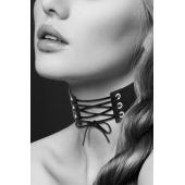 Оригинальный ошейник-чокер со шнуровкой - Bijoux Pour Toi - купить с доставкой в Димитровграде