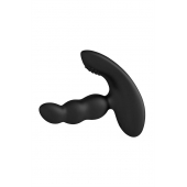 Черный силиконовый стимулятор простаты Levett Nitoc с пультом ДУ - Levett - в Димитровграде купить с доставкой