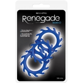 Набор из 3 синих эрекционных колец Renegade Gears - NS Novelties - в Димитровграде купить с доставкой