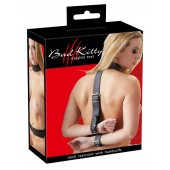 Фиксация на шею и запястья Bad Kitty Neck and Hand Restraints - Orion - купить с доставкой в Димитровграде