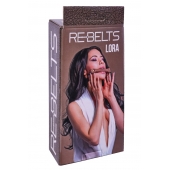Кляп-трензель Lora с металлическими кольцами - Rebelts - купить с доставкой в Димитровграде
