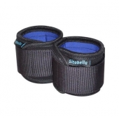 Неопреновые черно-синие наручники - Sitabella - купить с доставкой в Димитровграде