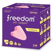 Женские гигиенические тампоны без веревочки FREEDOM mini - 3 шт. - Freedom - купить с доставкой в Димитровграде