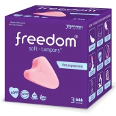 Женские гигиенические тампоны без веревочки FREEDOM normal - 3 шт. - Freedom - купить с доставкой в Димитровграде