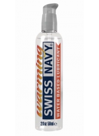 Разогревающий лубрикант на водной основе Swiss Navy Warming Lube - 59 мл. - Swiss navy - купить с доставкой в Димитровграде