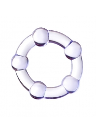 Фиолетовое эрекционное кольцо A-Toys - A-toys - в Димитровграде купить с доставкой