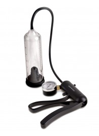 Вакуумная мужская помпа с датчиком давления Pro-Gauge Power Pump - Pipedream - в Димитровграде купить с доставкой