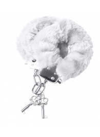 Наручники с белой меховой опушкой - ToyFa - купить с доставкой в Димитровграде