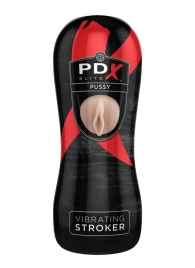 Мастурбатор-вагина Vibrating Pussy Stroker с вибрацией - Pipedream - в Димитровграде купить с доставкой