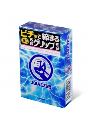 Презервативы Sagami Squeeze волнистой формы - 5 шт. - Sagami - купить с доставкой в Димитровграде