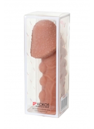 Насадка на фаллос с пузыриками, венками и ребристостью KOKOS Extreme Sleeve 09 - 12,7 см. - KOKOS - в Димитровграде купить с доставкой