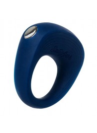 Синее эрекционное кольцо на пенис Satisfyer Ring 2 - Satisfyer - в Димитровграде купить с доставкой