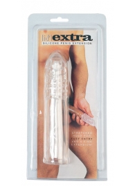 Насадка-удлинитель из прозрачного силикона LIDL EXTRA SILICONE PENIS EXTENSION - Seven Creations - в Димитровграде купить с доставкой