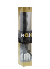 Черная ёлочка-насадка для двойного проникновения Mojo Bumpy - 15 см. - Seven Creations - в Димитровграде купить с доставкой