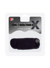 Черная веревка для связывания BONDX LOVE ROPE - 10 м. - Dream Toys - купить с доставкой в Димитровграде