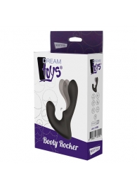 Чёрный массажер простаты с 2 моторами BOOTY ROCKER - Dream Toys - в Димитровграде купить с доставкой