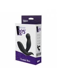 Черный вибромассажер простаты PROSTATE HERO - Dream Toys - в Димитровграде купить с доставкой