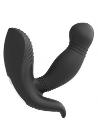 Черный вибромассажер простаты PROSTATE HERO - Dream Toys - в Димитровграде купить с доставкой