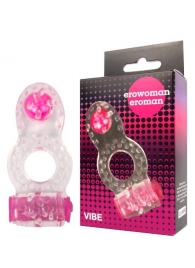 Прозрачное эрекционное кольцо Erowoman-Eroman - Erowoman-Eroman - в Димитровграде купить с доставкой