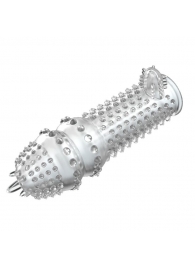 Закрытая прозрачная насадка Crystal sleeve - 14,2 см. - Erowoman-Eroman - в Димитровграде купить с доставкой