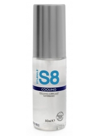 Охлаждающий лубрикант на водной основе S8 Cooling Lube - 50 мл. - Stimul8 - купить с доставкой в Димитровграде