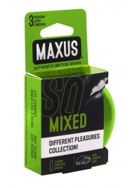 Презервативы в железном кейсе MAXUS Mixed - 3 шт. - Maxus - купить с доставкой в Димитровграде