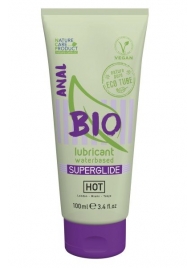 Интимный увлажняющий анальный гель BIO SuperGlide - 100 мл. - HOT - купить с доставкой в Димитровграде