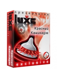 Презерватив LUXE  Exclusive   Красный Камикадзе  - 1 шт. - Luxe - купить с доставкой в Димитровграде