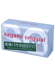 Ультратонкие презервативы Sagami Original - 12 шт. - Sagami - купить с доставкой в Димитровграде