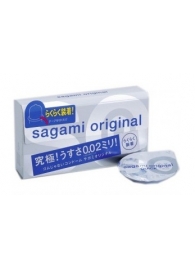 Ультратонкие презервативы Sagami Original QUICK - 6 шт. - Sagami - купить с доставкой в Димитровграде