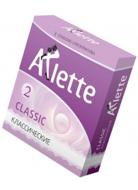 Классические презервативы Arlette Classic - 3 шт. - Arlette - купить с доставкой в Димитровграде