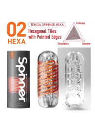 Мастурбатор SPINNER Hexa - Tenga - в Димитровграде купить с доставкой