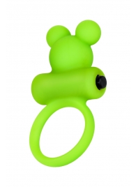 Зеленое виброкольцо на пенис A-Toys - A-toys - в Димитровграде купить с доставкой