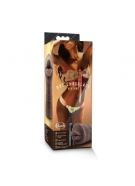 Коричневый мастурбатор-ротик Heather - Blush Novelties - в Димитровграде купить с доставкой