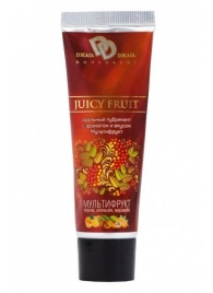 Интимный съедобный лубрикант JUICY FRUIT с ароматом фруктов - 30 мл. - БиоМед - купить с доставкой в Димитровграде
