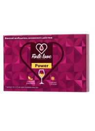 Женский возбудитель мгновенного действия Forte Love Power - 7 ампул (2,5 мл.) - Капиталпродукт - купить с доставкой в Димитровграде