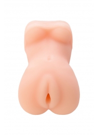 Телесный мастурбатор в виде женской фигурки - Toyfa Basic - в Димитровграде купить с доставкой