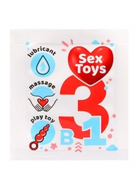 Гель-лубрикант на водной основе Sex Toys - 4 гр. - Биоритм - купить с доставкой в Димитровграде
