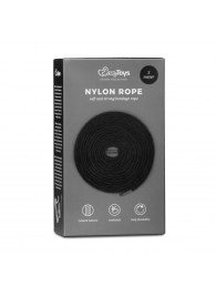 Черная веревка для бондажа Easytoys Bondage Rope - 5 м. - Easy toys - купить с доставкой в Димитровграде